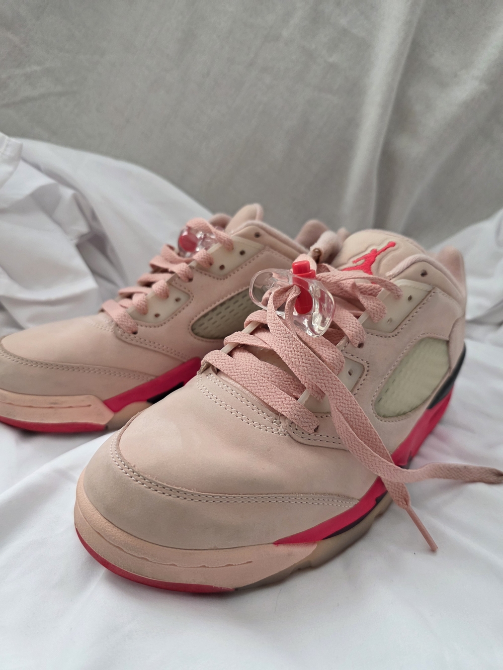 Air Jordan 5 Retro Low Arctic Orange Pink Girls that Hoop DA8016 806 Shoe Sz 8.5